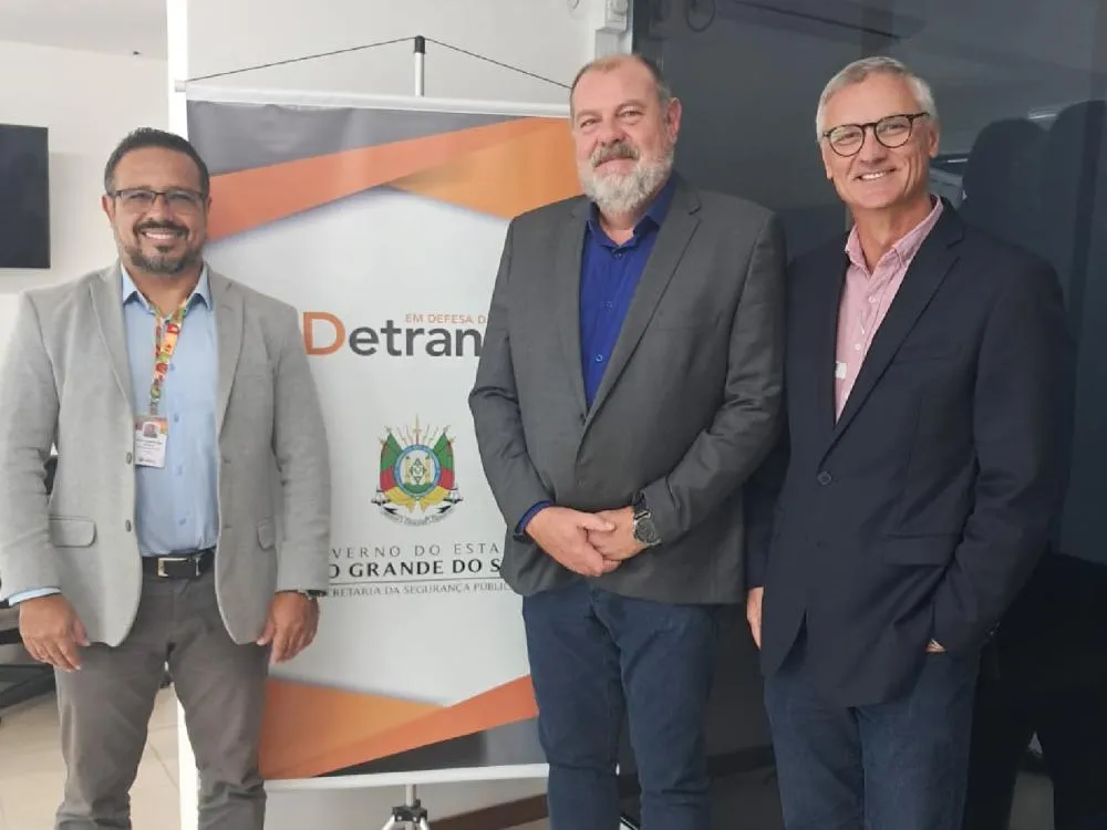 Reunião com o Diretor-Geral do DetranRS - Edir Domeneghini