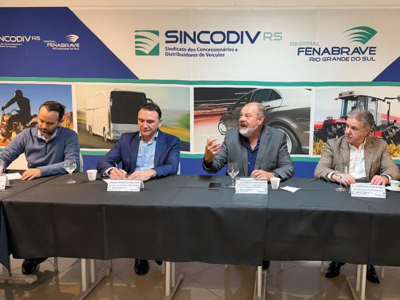 Reunião com Diretoria de Crédito e a Superintendência do Banrisul 