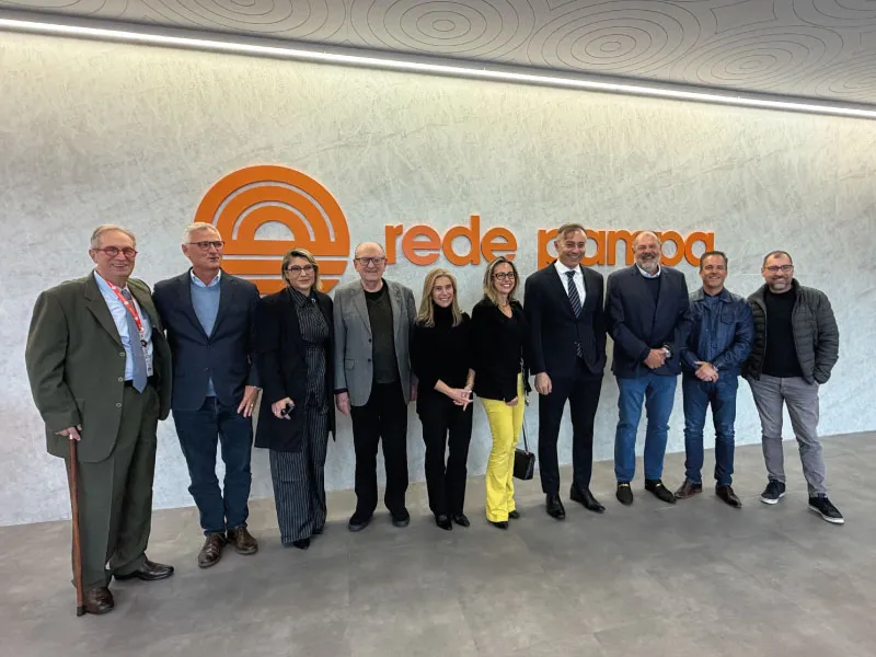 Reunião-Almoço na Nova Sede da Rede Pampa